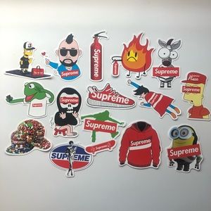 15 Supreme Stickers
